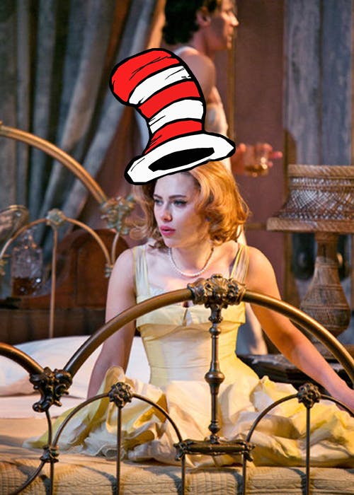 Cat in the Hat on a Hot tin roof- halloween