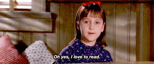 Matilda- Love to Read GIF