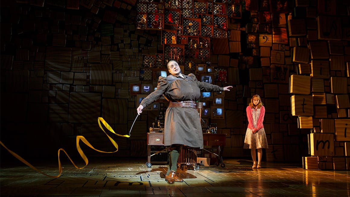 Matilda- Broadway- New Cast- Chris Sieber- Allison Case