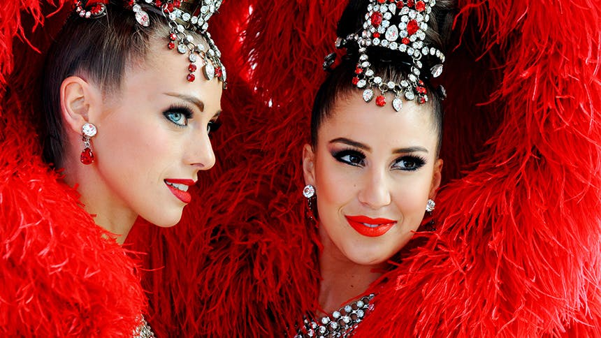 Moulin Rouge- Costumes- New York- Paris- head dress