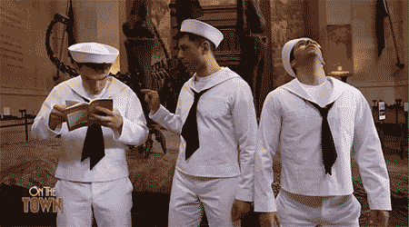 On the Town- GIF- Tony Yazbeck- Jay Armstrong Johnson -Clyde Alve-dino