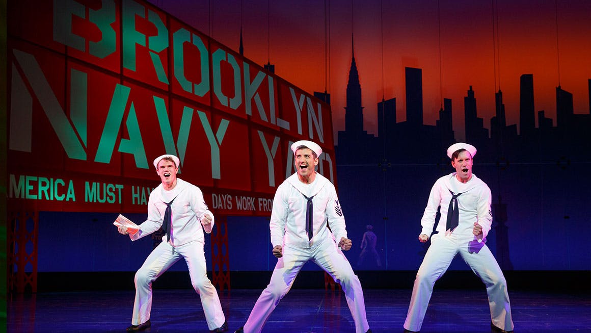 On the Town- Tony Yazbeck- Jay Armstrong Johnson -Clyde Alves