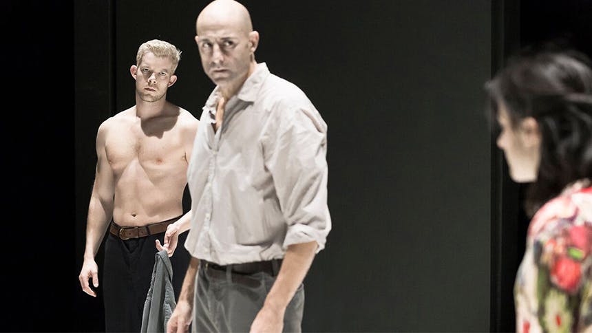 Russell Tovey- Broadway-  A View from the Bridge - Shirtless