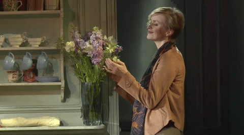 Lisa O'Hare The Height of the Storm GIF- Flower Arrangement GIF