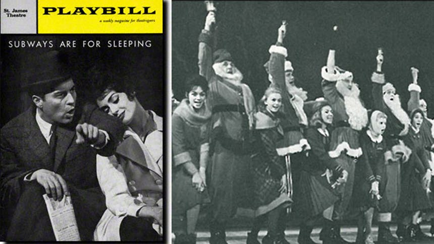 Subways are for sleeping- Broadway- St James Theatre
