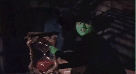 Wicked Witch- Wizard of Oz- GIf- Hourglass
