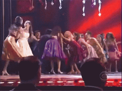 Dance at the Gym- West Side Story GIF- Broadway- Mambo