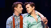 Christian Borle as Marvin & Andrew Rannells as Whizzer in 'Falsettos' 