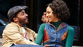 Andre Holland and Carra Patterson in Jitney on Broadway