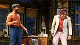 Andrew Holland and Ray Anthony Thomas in Jitney on Broadway