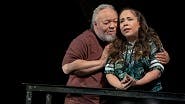 Stephen McKinley Henderson as Pops and Rosal Colón as Lulu in Between Riverside and Crazy