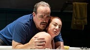 David Zayas as Eddie and Katy Sullivan as Ani in Cost Of Living
