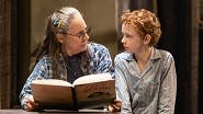 Laurie Metcalf as Raleigh and Eamon Patrick O'Connell as The Boy in Grey House