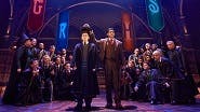 Joel Meyers as Albus Potter, Kevin Rico Angulo as Sorting Hat and the cast of Harry Potter and The Cursed Child
