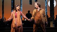 Stephanie J. Block as The Baker's Wife and Sebastian Arcelus as The Baker in Into The Woods