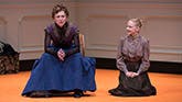 Julie White as Nora and Erin Wilhelmi as Emmy in A Doll's House Part 2.