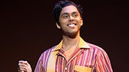 Jesse Nager as Smokey Robinson in Motown The Musical