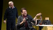 Nathan Lane as Irving Sultan and Danny Burstein as Larry Sultan in Pictures From Home