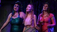Madison Kelly Stepnowski as Shelly, Raina Silver as Coral, and Taylor Neilson as Pearl in The Little Mermaid