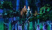 Andrew Keenan-Bolger as Jesse Tuck and Sarah Charles Lewis as Winnie Foster in Tuck Everlasting