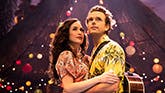 Alison Luff and Paul Alexander Nolan in Escape to Margaritaville on Broadway