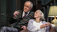 Glenn Close as Agnes and John Lithgow as Tobias in 'A Delicate Balance'