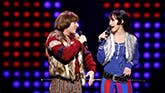 Jarrod Spector and Micaela Diamond in The Cher Show on Broadway