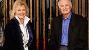 Candice Bergen and Alan Alda in Broadway's 'Love Letters.'
