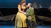 Lindsay Mendez and Alexander Gemignani in Carousel on Broadway.