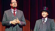 Penn and Teller in 'Penn & Teller on Broadway'